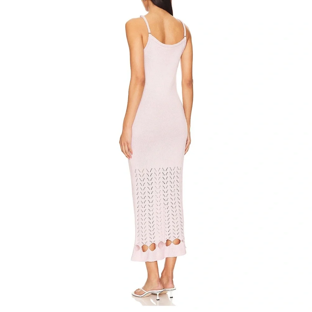 Nora Knit Dress in Blush Petal - Picture 3 of 3